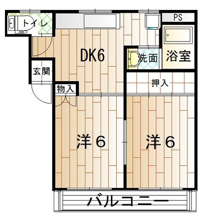 安藤ハイツの物件間取画像